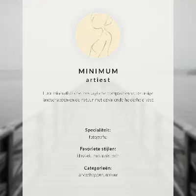 Lámina artística de alta calidad muelle en blanco y negro con aguas tranquilas en un paisaje minimalista