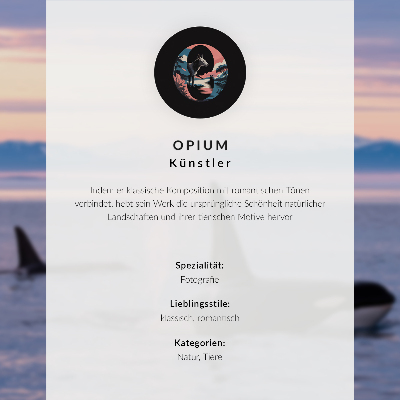 Póster con colores saturados Hojas verdes con escarcha blanca en los bordes.