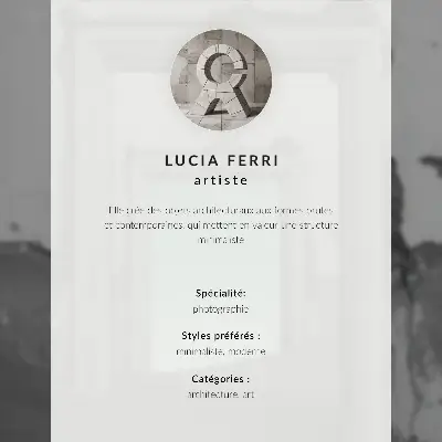 Póster de surrealismo edificios abandonados en el desierto verde