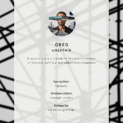 Póster con diseño de elegancia espacial futurista en blanco y negro