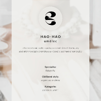 Póster con colores saturados Collar de calavera, contraste artístico moderno