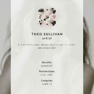 Póster con colores saturados figura con casco de estilo clásico realista