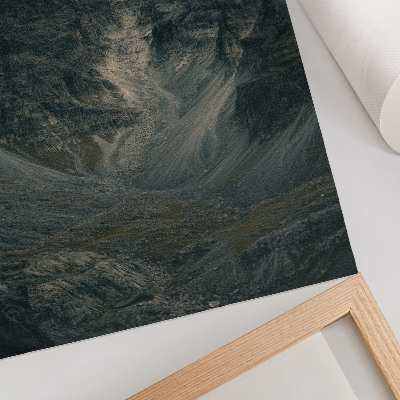 Póster Majestuosas cumbres montañosas, naturaleza en estado puro.
