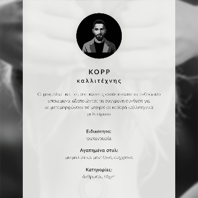 Póster con colores saturados Gesto de paz en blanco y negro, minimalismo y elegancia