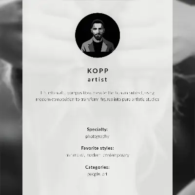 Póster de gesto de paz en blanco y negro con diseño minimalista y elegante de colores saturados