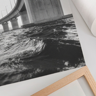 Lámina artística de alta calidad Arquitectura minimalista de puentes modernidad