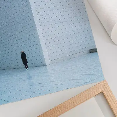 Lienzo decorativo moderno con diseño de pared de patrones geométricos
