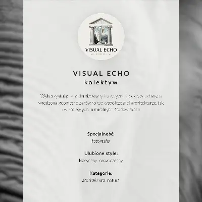 Lienzo decorativo moderno con diseño de sombras de columnas en arquitectura minimalista