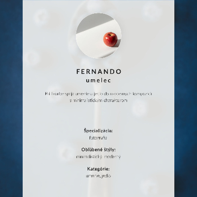 Lienzo decorativo moderno Piña con hojas turquesas sobre un fondo blanco