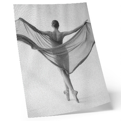Póster Elegancia, movimiento y sofisticación en blanco y negro