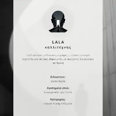 Lámina artística de alta calidad diseño minimalista de túnel con sombras y líneas en perspectiva