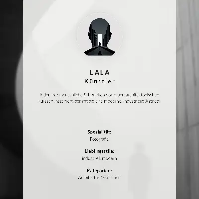 Lámina artística de alta calidad diseño minimalista de túnel con sombras y líneas en perspectiva