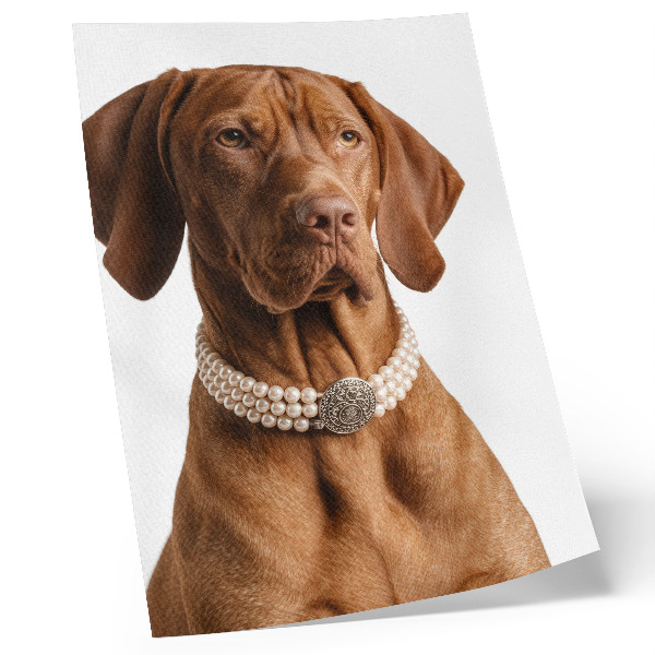 Collar elegante para perro con acabado lujoso