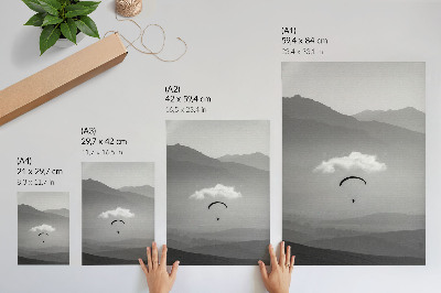 Lienzo decorativo moderno Un remedio para el estrés diario para soñadores y aventureros.