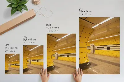Lienzo decorativo moderno con patrones dinámicos y brillantes en un espacio futurista y armonioso