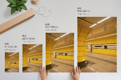 Lienzo decorativo moderno Patrones dinámicos y brillantes, espacio futurista y armonioso
