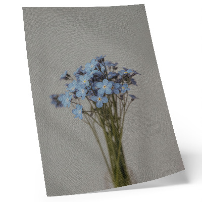 Póster Una composición floral única para un interior moderno.