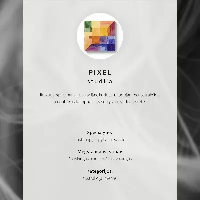 Póster de persona en una taza de chocolate con colores saturados sobre fondo rosa