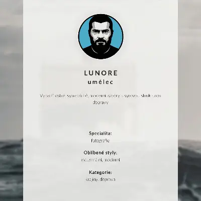 Póster de barco en el mar diseño minimalista con colores saturados de armonía y majestuosidad