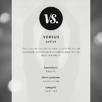 Póster diseño con elegancia en blanco y negro y mensaje contundente