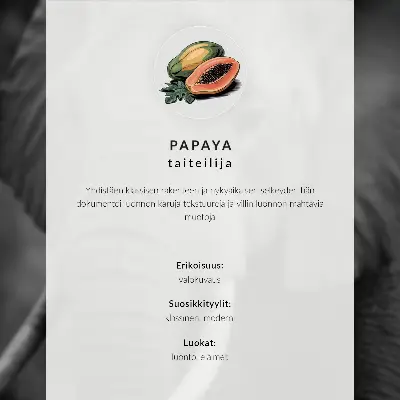 Póster con colores saturados una liebre rodeada de hierba y vegetación