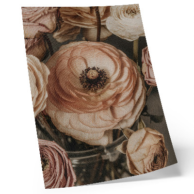 Póster Flores en tonos pastel elegancia armonía sensualidad
