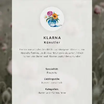 Póster flores con elegancia y armonía en tonos pastel