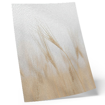 Póster Elegancia minimalista de las espigas de grano