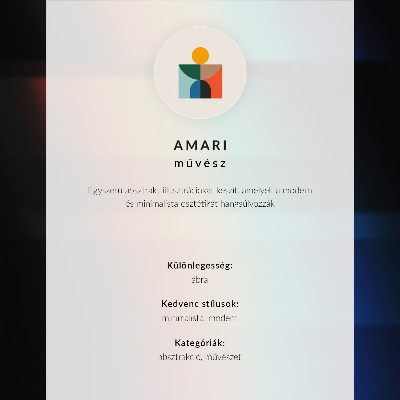 Póster Contrastes minimalistas, dinamismo, acento rojo