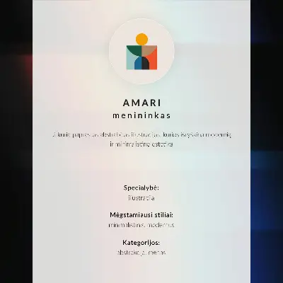 Póster con diseño de contrastes minimalistas y dinamismo en acento rojo