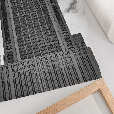 Lienzo decorativo moderno Armonía minimalista de rascacielos y austeridad