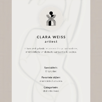 Lámina artística de alta calidad Dibujo lineal con figura humana y flor, sencillez y elegancia.