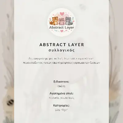 Póster con diseño de caballito bebé y dientes de león en tonos pastel cálidos