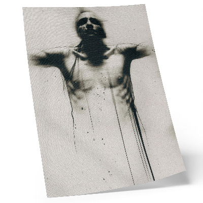 Lámina artística de alta calidad Contraste dramático entre blanco y negro y ansiedad