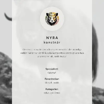 Póster de renos majestuosos con diseño de alto contraste en blanco y negro y colores saturados
