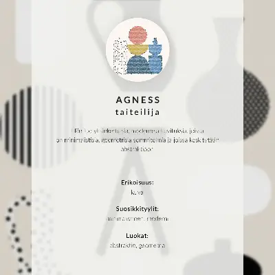 Póster de arquitectura geométrica con colores saturados, armonía y espacio