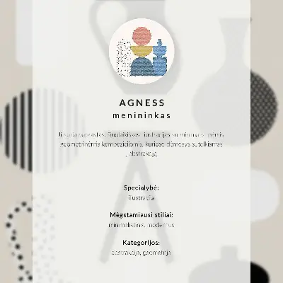 Póster de arquitectura geométrica con colores saturados, armonía y espacio