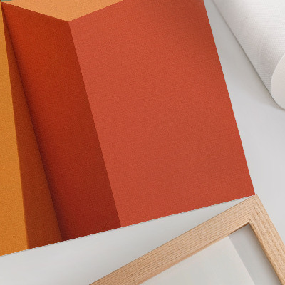 Póster con colores saturados Arquitectura geométrica, colores, armonía, espacio
