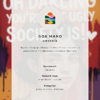 Lámina artística de alta calidad Ilustración de hombres en ropa interior en colores cálidos.
