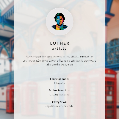 Póster con colores saturados Ciudad moderna al anochecer con iluminación cálida