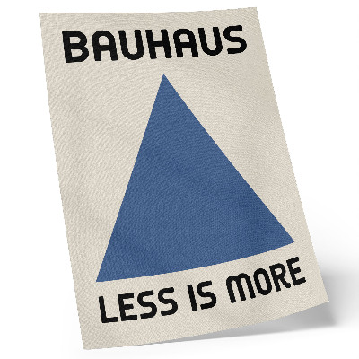 Lámina artística de alta calidad El estilo Bauhaus está dominado por la simplicidad geométrica.