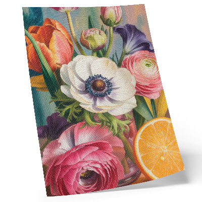 Póster Flores llenas de vida y color sin comas