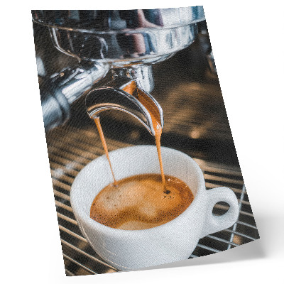 Lienzo decorativo moderno Bebida expresiva en vaso blanco, modernidad