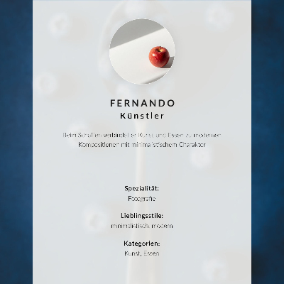 Lienzo decorativo moderno Bebida expresiva en vaso blanco, modernidad