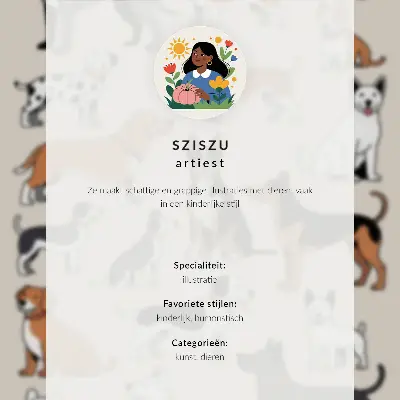 Póster un gatito sobre un fondo gris en estilo minimalista