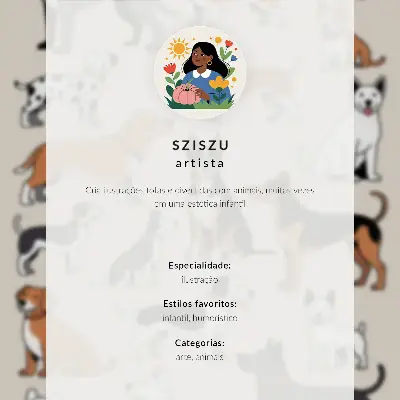 Póster un gatito sobre un fondo gris en estilo minimalista