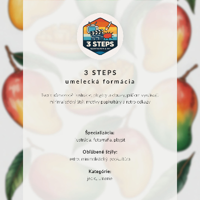 Póster con colores saturados Cafetería con fondo claro y atractiva inscripción
