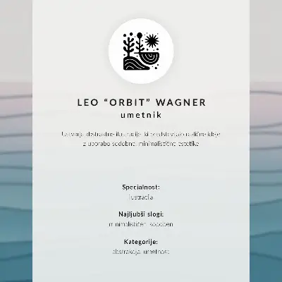 Póster una mujer con vestido color guisante sosteniendo una taza geométrica