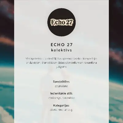 Póster que muestra a personas en un acantilado mirando hacia las estrellas en el espacio