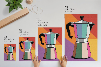 Lienzo decorativo moderno Colores contrastantes, estilo expresivo, combinación fructífera
